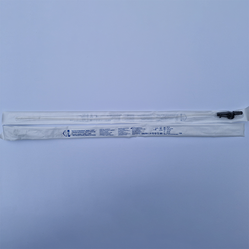 Катетер аспіраційний "ANGEL CARE", 10 Fr, з вакуум контролем, Kapkon конектор